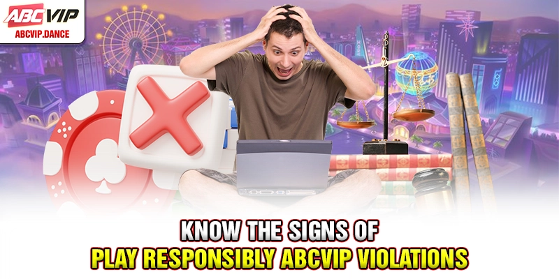 Know the signs of play responsibly ABCVIP violations